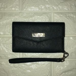 Black Kate Spade Wallet with Phone Holder